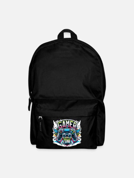 Gamer Zone - Controller Illustration - Rucksack - Schwarz