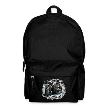 Capture Moments - Camera Illustration - Backpack - black - Front