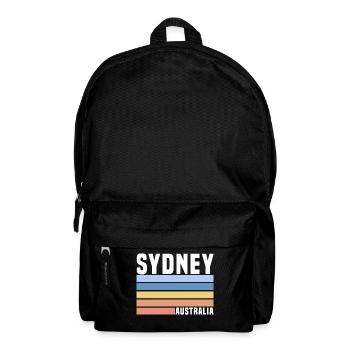 Sydney, Australia - Backpack - black - Front
