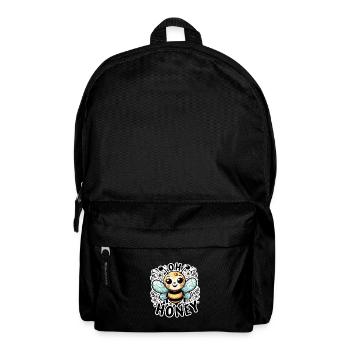 Oh Honey - Bees Illustration - Backpack - black - Front