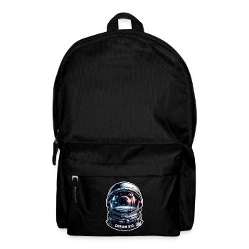 Dream Big - Astronaut Illustration - Rucksack - Schwarz - Vorne