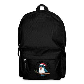 The early bird can take me - Backpack - black - Front