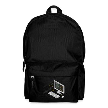 La programmation est comme de la magie, mais réelle. - Sac à dos - noir - Devant