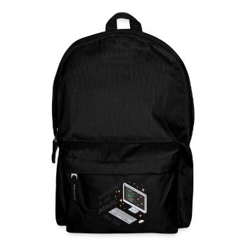 La programmation est comme de la magie, mais réelle. - Sac à dos - noir - Devant