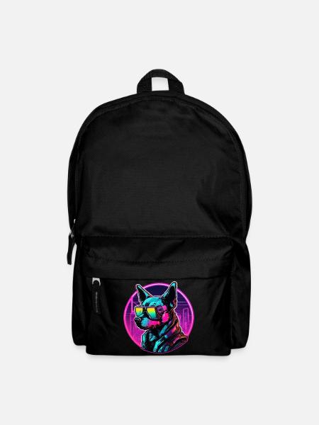 Der coolste Hund im Club - Rucksack - Schwarz