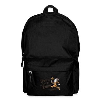 Verfolge deine Träume - Rucksack - Schwarz - Vorne