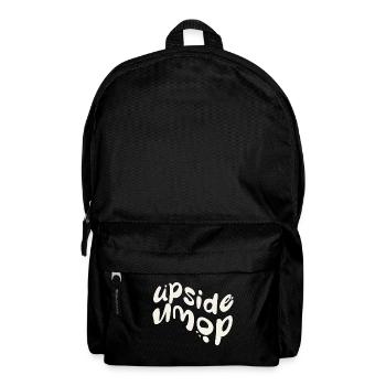 upside down - Rucksack - Schwarz - Vorne