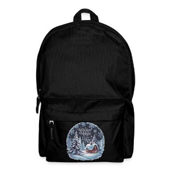 Winter Magic is in the Air – Winter Landscape - Backpack - black - Front