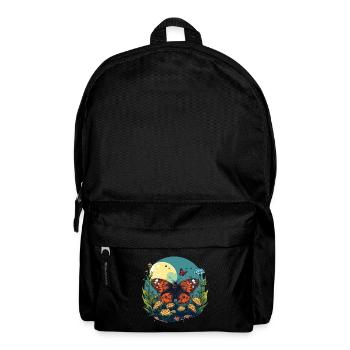 A Beautiful Butterfly: Natures Colorful Delight - Backpack - black - Front
