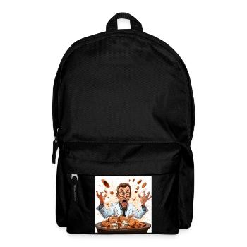 The Caffeine Mad Scientist - Backpack - black - Front