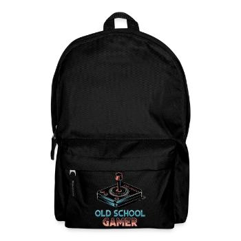 Old School Gamer – Retro Joystick - Backpack - black - Front