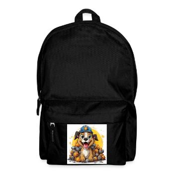 The Canine Builder - Backpack - black - Front
