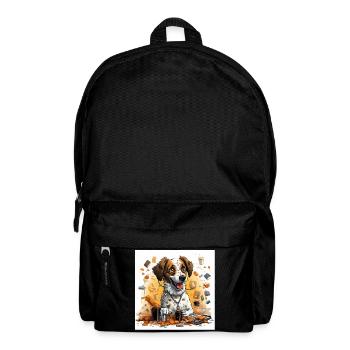 The Caffeinated Scientist - Backpack - black - Front