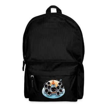 La brigade des bonhommes de neige - Sac à dos - noir - Devant