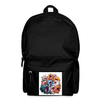 The Karaoke Crazies - Backpack - black - Front