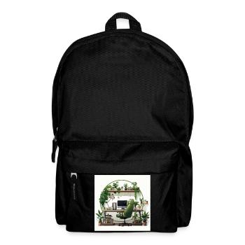 Green Office - Backpack - black - Front