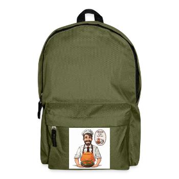 Die Gourmet-Couture - Rucksack - Olivgrün - Vorne