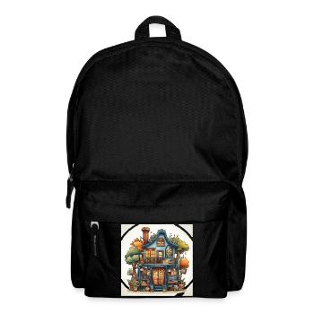 Miniatur-Erinnerungen - Rucksack - Schwarz - Vorne