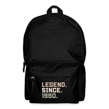Legenden wurden im 1990 geboren Geschenkideen 1990 - Rucksack - Schwarz - Vorne
