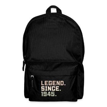 Legenden wurden im 1945 geboren Geschenkideen 1945 - Rucksack - Schwarz - Vorne