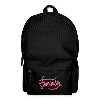 Feminism Saying Gift Vintage Emancipation - Backpack - black - Front