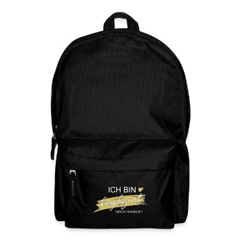 Ich bin kompliziert! Noch Fragen? - Geschenk - Rucksack - Schwarz - Vorne
