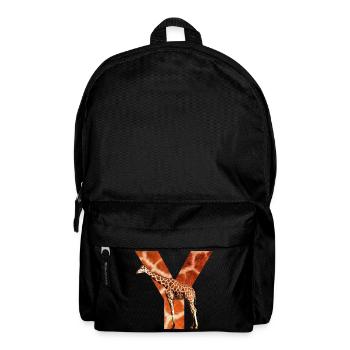 girafe y - Sac à dos - noir - Devant
