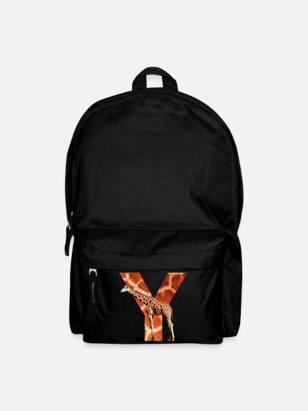 girafe y - Sac à dos - noir