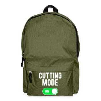 Mode de coupe ON Gym Musculation Poids Entraînement - Sac à dos - vert olive - Devant
