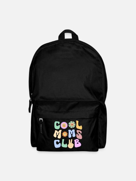 Cool Moms Club - design ludique - Sac à dos - noir