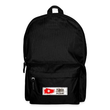 Zürich, Suisse - Sac à dos - noir - Devant
