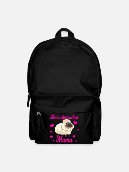 Meerschweinchen Mama für einen Meerschweinchen - Rucksack - Schwarz