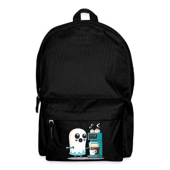 Koffein-Geist - Rucksack - Schwarz - Vorne