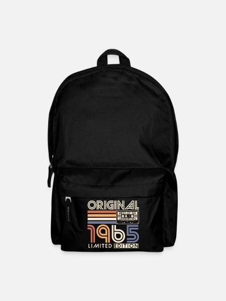 1965 Vintage Jahrgang Retro Geburtstag Geschenk - Rucksack - Schwarz