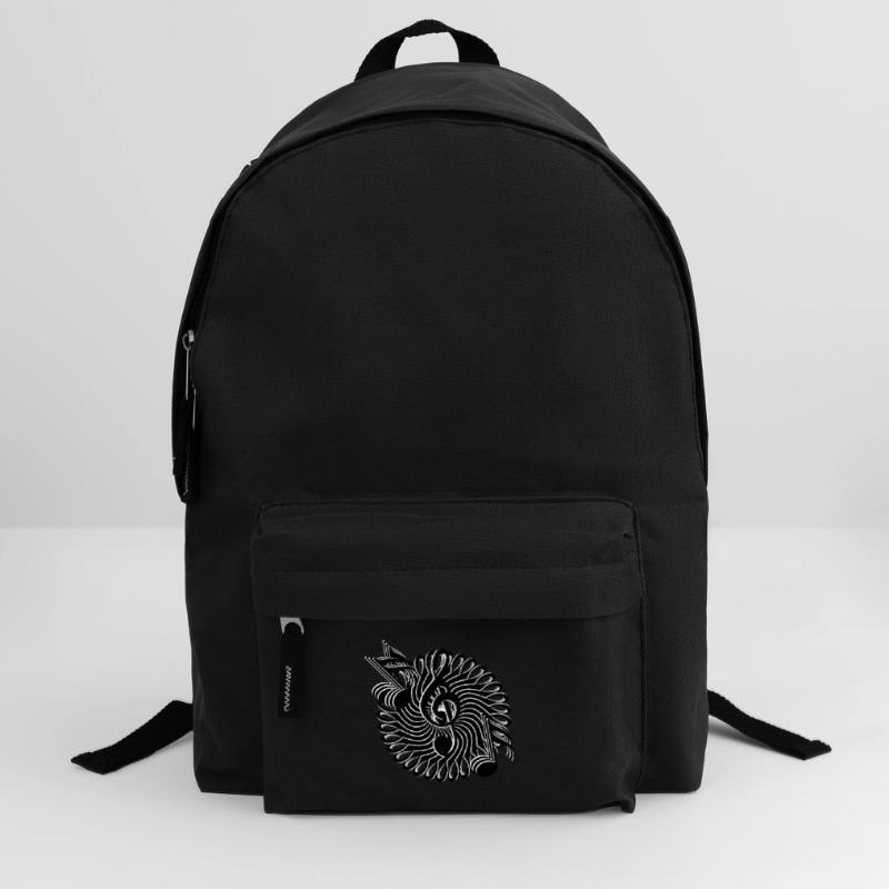 Note keys and notes pattern Backpack
