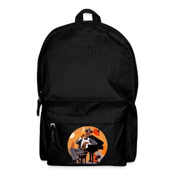 Meister des Klaviers - Rucksack - Schwarz - Vorne