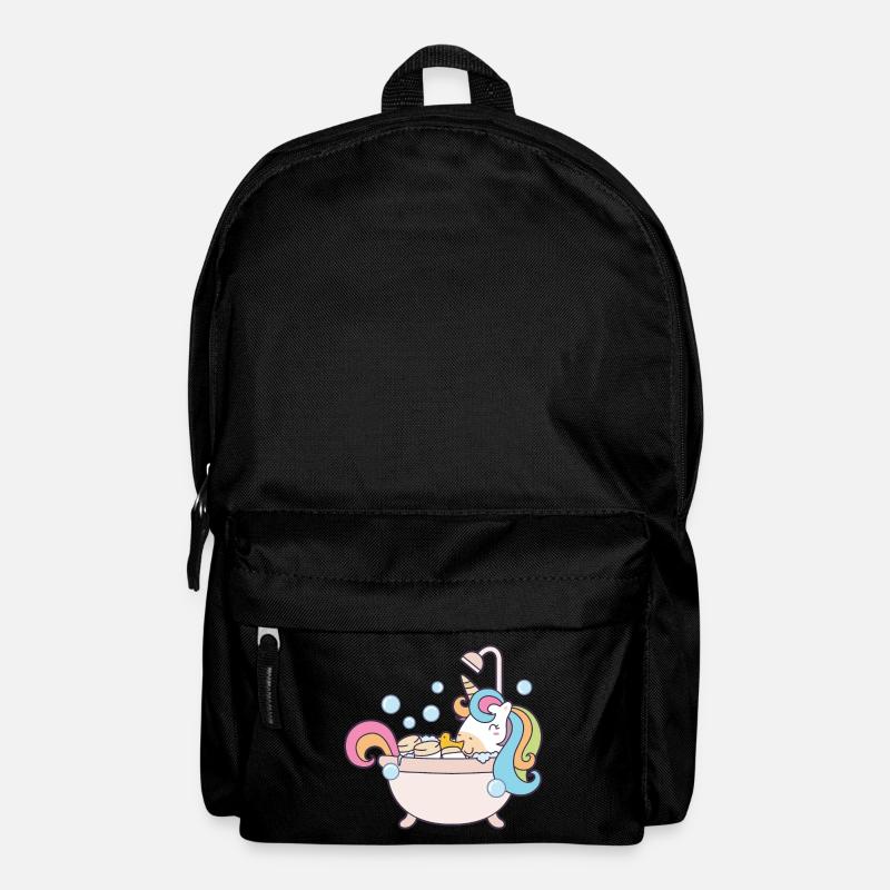 Unicorn in the bathtub - Backpack - black