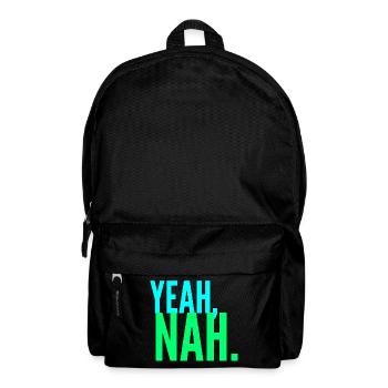 Ouais non, Adolescent Meme, Citation sarcastique - Sac à dos - noir - Devant