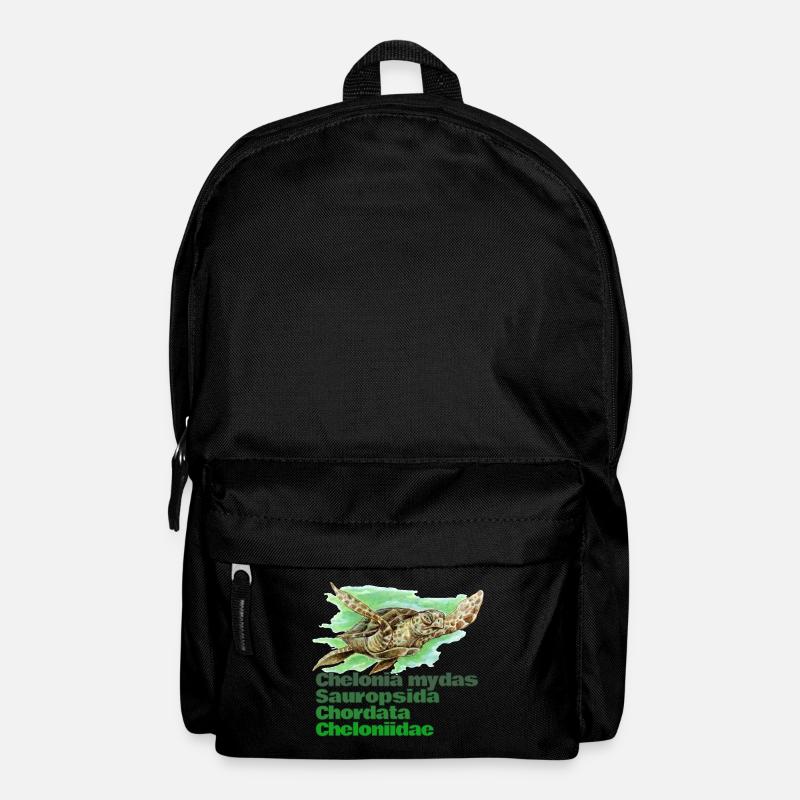 GREEN SEA TURTLE - Backpack - black