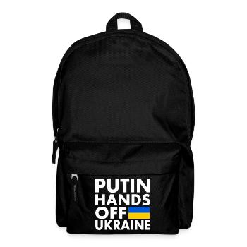 Putin hands off ukraine - Sac à dos - noir - Devant