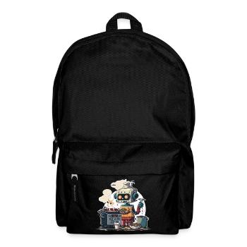 Robo Chef - Rucksack - Schwarz - Vorne