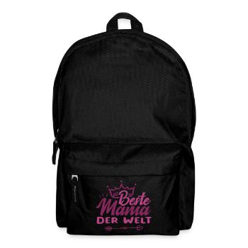 Beste Mama der Welt - Rucksack - Schwarz - Vorne