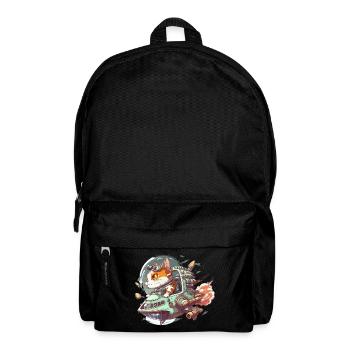 Cosmic Cat Commander - Backpack - black - Front