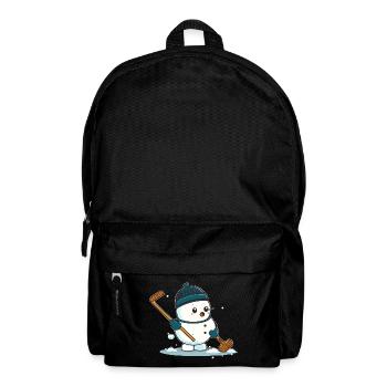 Frosty the Goalie - Backpack - black - Front