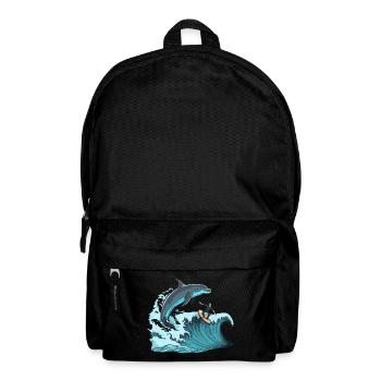 Surfing with a Friend - Backpack - black - Front