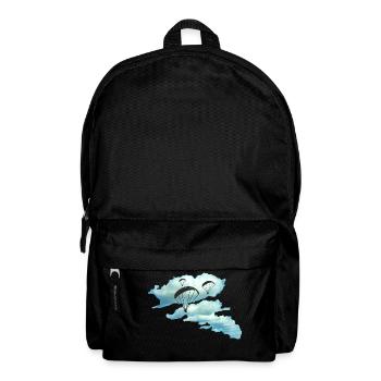 wolkenstraße paragliding - Rucksack - Schwarz - Vorne