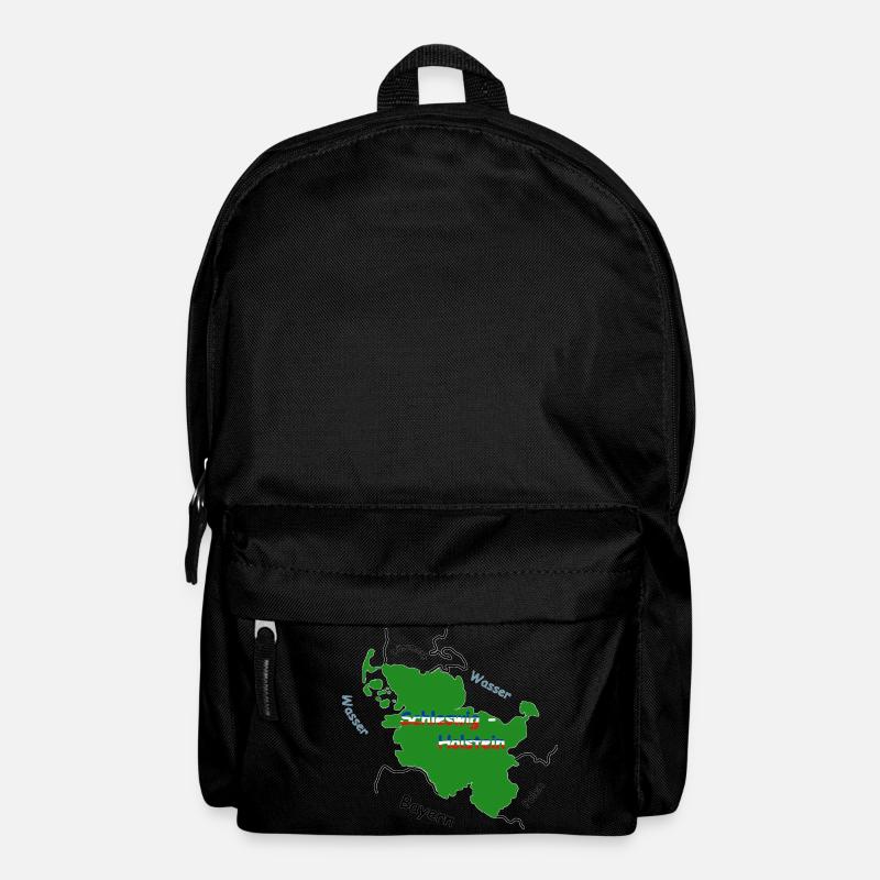 Schleswig Holstein - Rucksack - Schwarz
