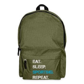 Sports - Backpack - olive green - Front