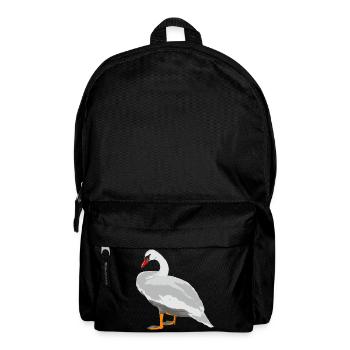 cygne - Sac à dos - noir - Devant
