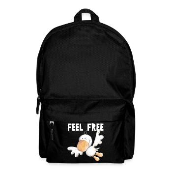 Feel Free Vogelfrei - Vogel - Rucksack - Schwarz - Vorne